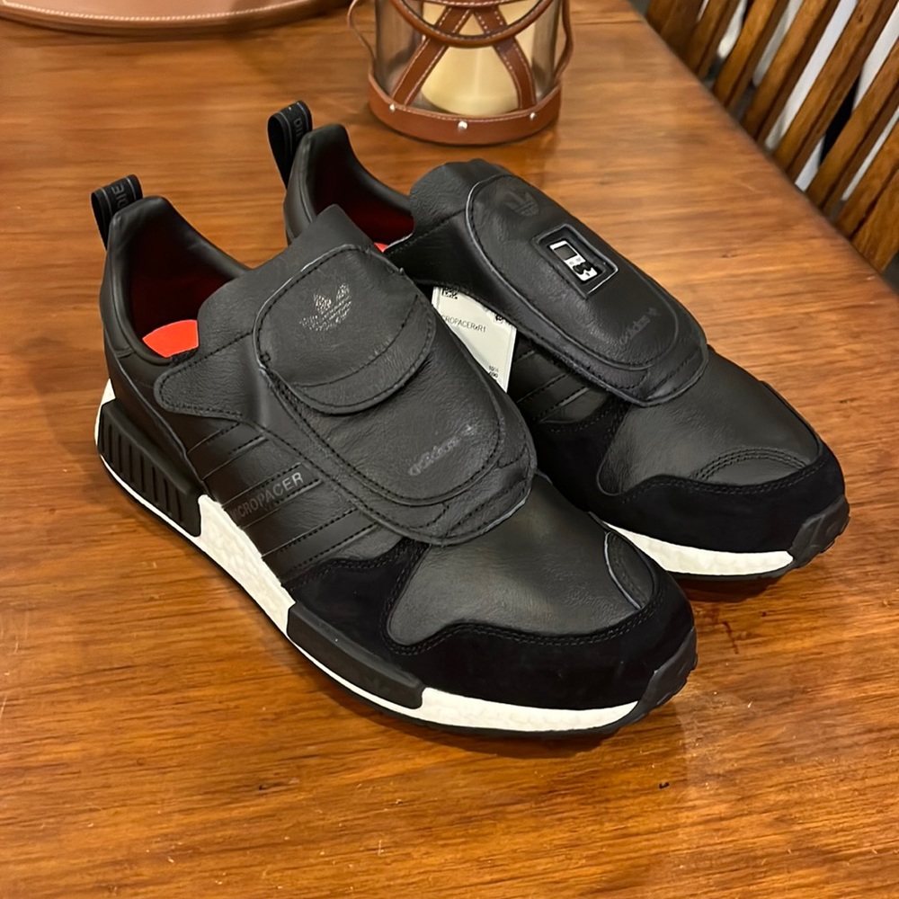 Adidas Micropacer X R1 Shoes Sneakers black EE3625 Never Made Pack Mens Sizes - Picture 2 of 16